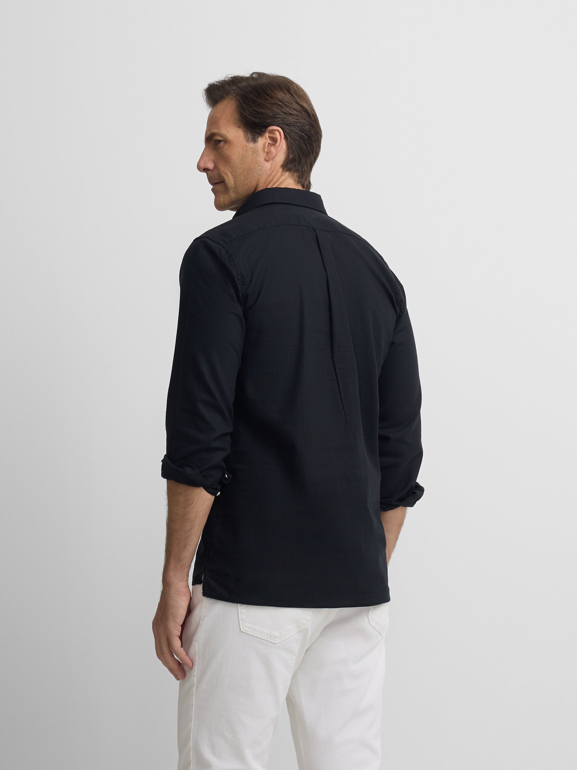 Polera sport lino negro