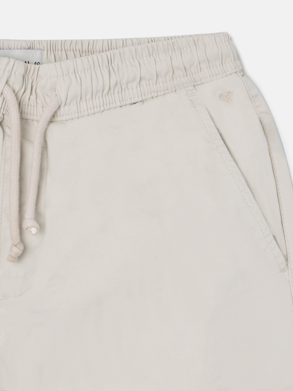 Pantalon sport jogger cargo beige