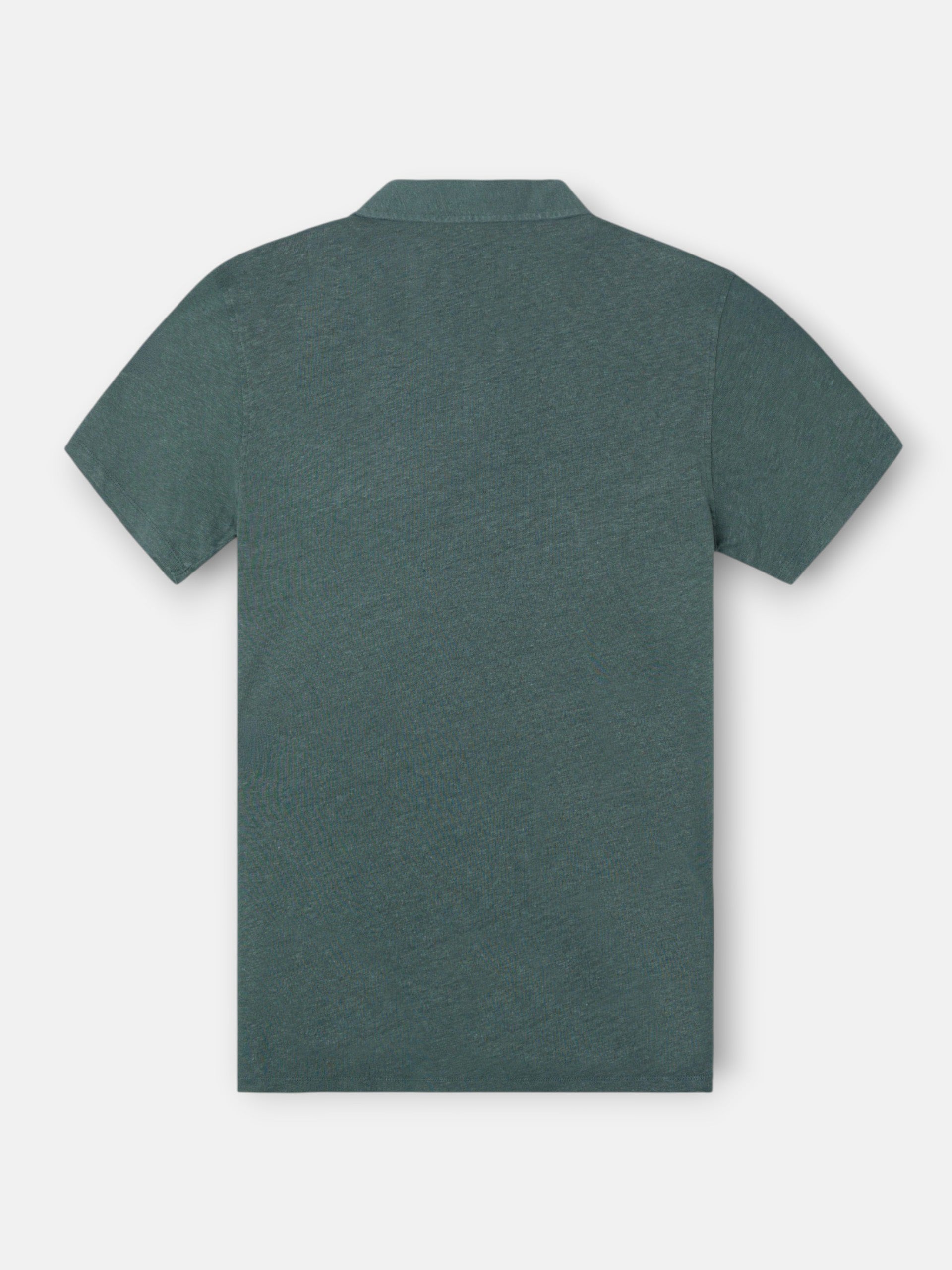 Polo de linho verde