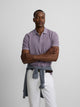 Polo clasico garment dye malva