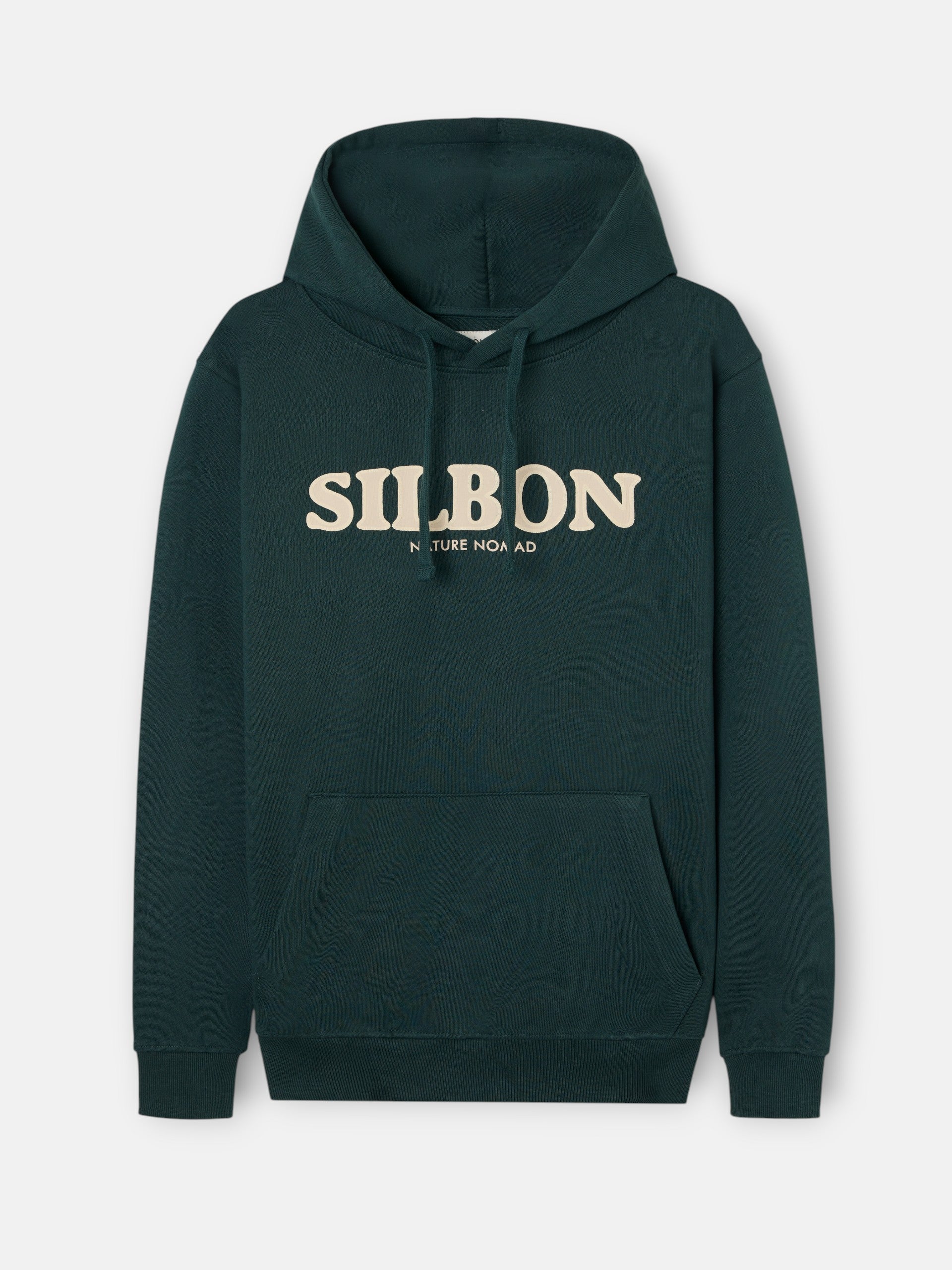 Sudadera capucha nomad verde oscuro