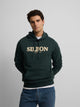 Sudadera capucha nomad verde oscuro
