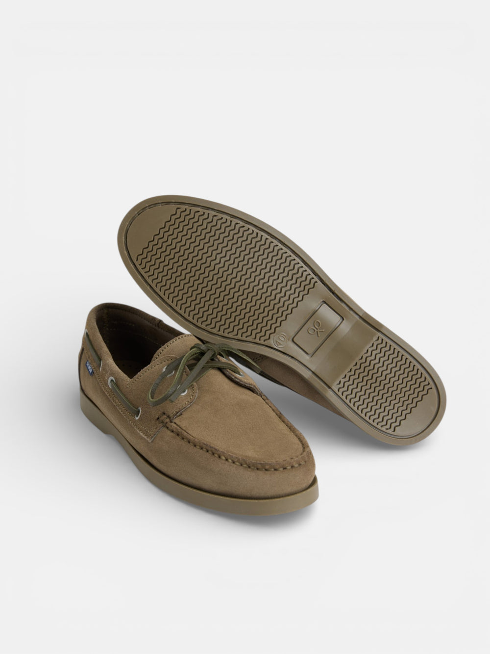 Zapato sport nautico ante verde