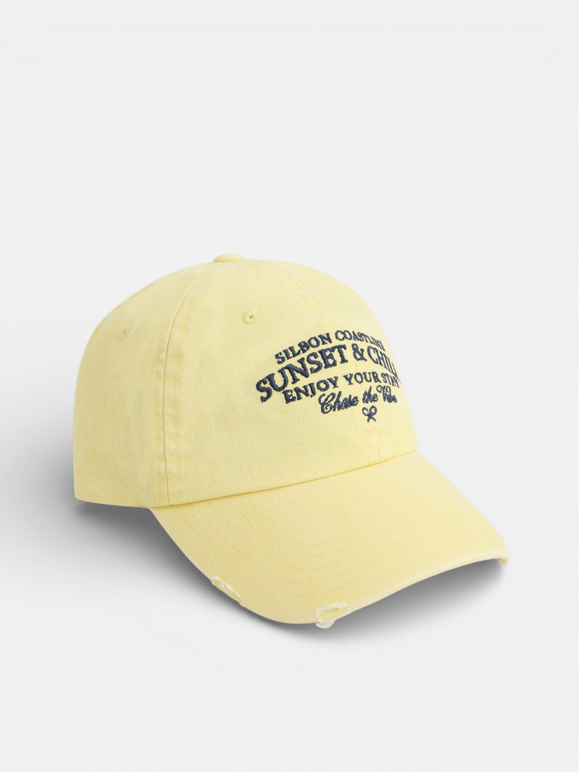 Gorra sunset denim amarillo
