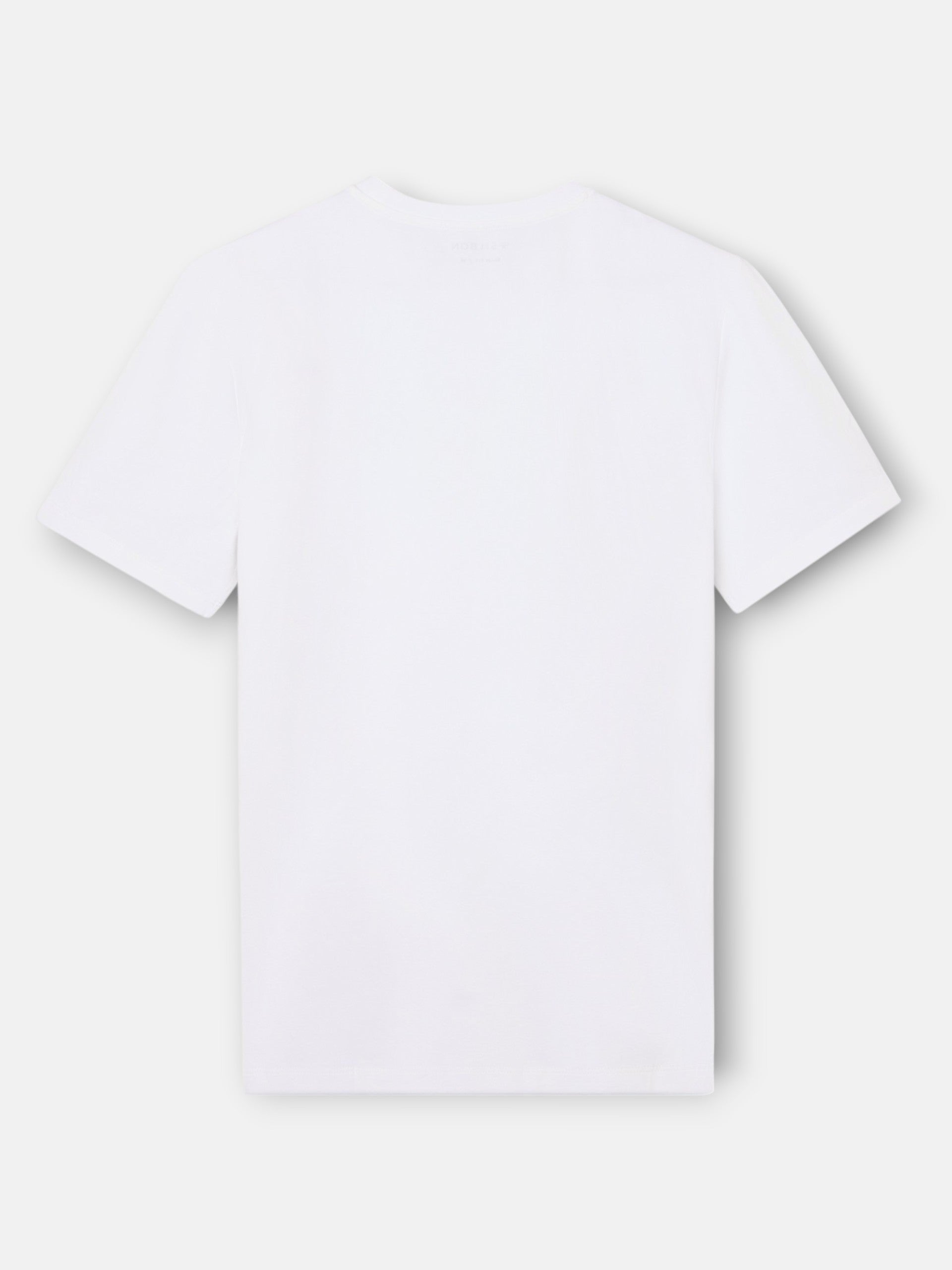 White slim fit business t-shirt