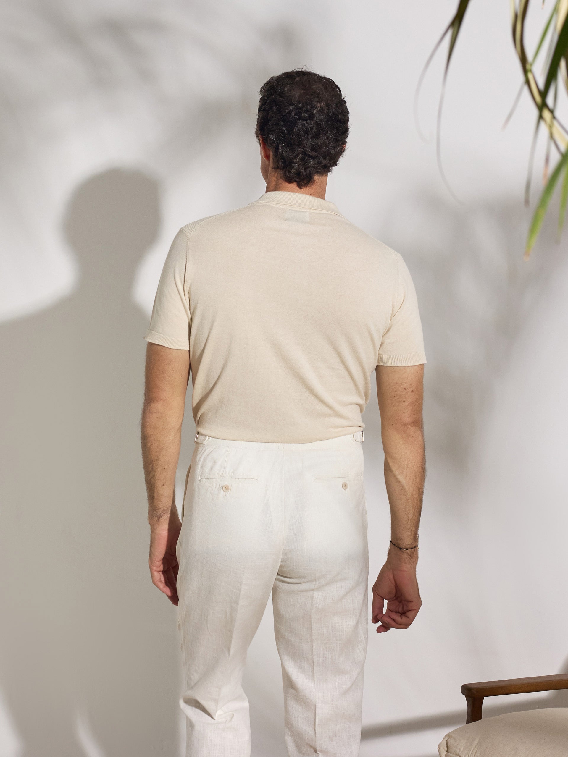 Polo unique structure beige