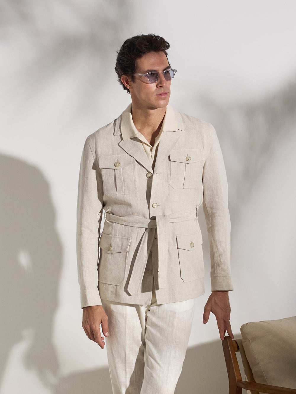 Sahariana unique belt beige