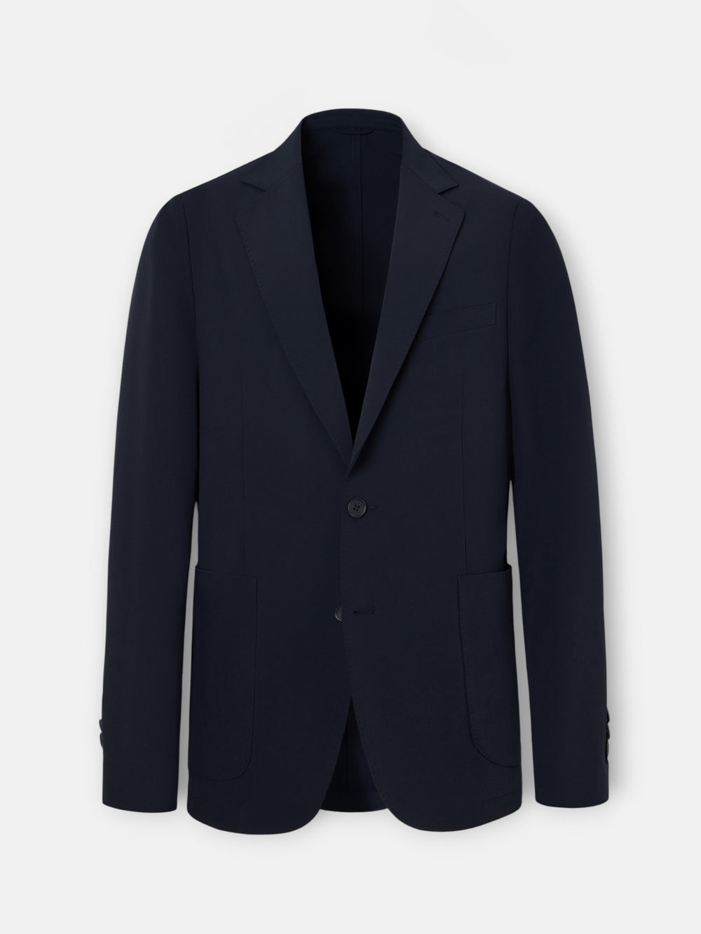 Americana tecnica azul marino