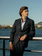 Navy blue unique diplomatic blazer