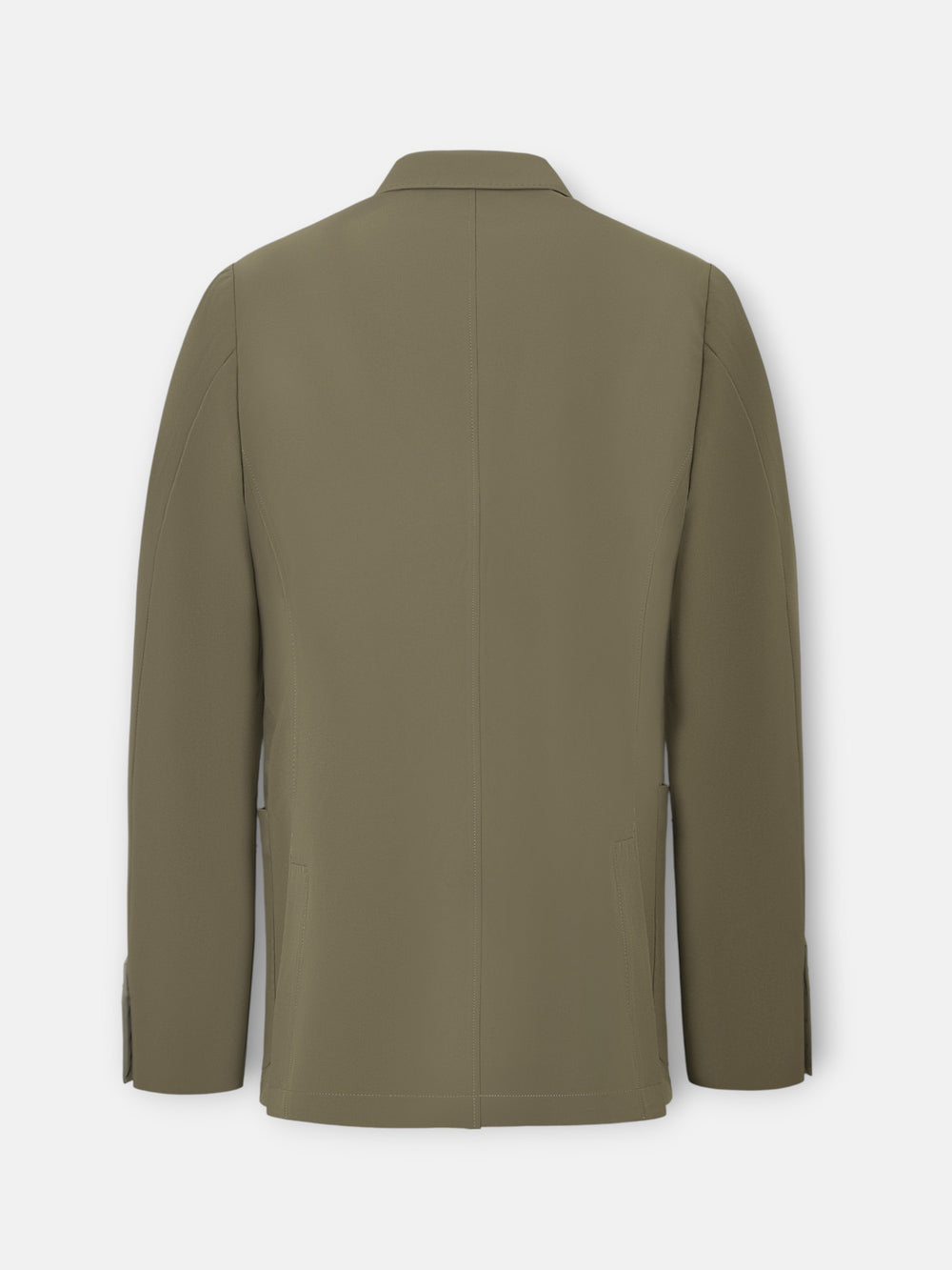 Green technical blazer