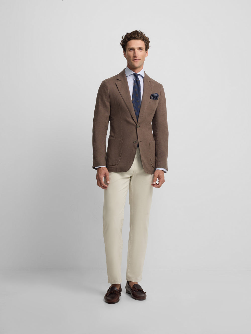 Americana comfort marron