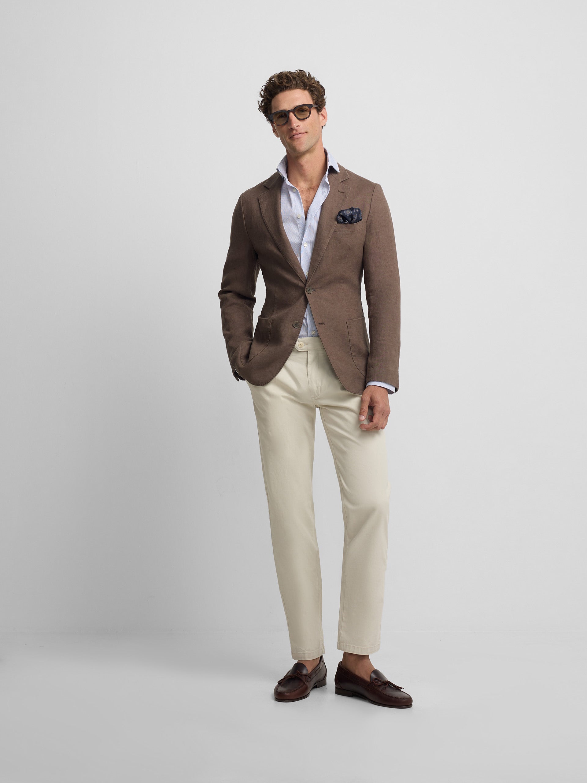 Americana comfort marron
