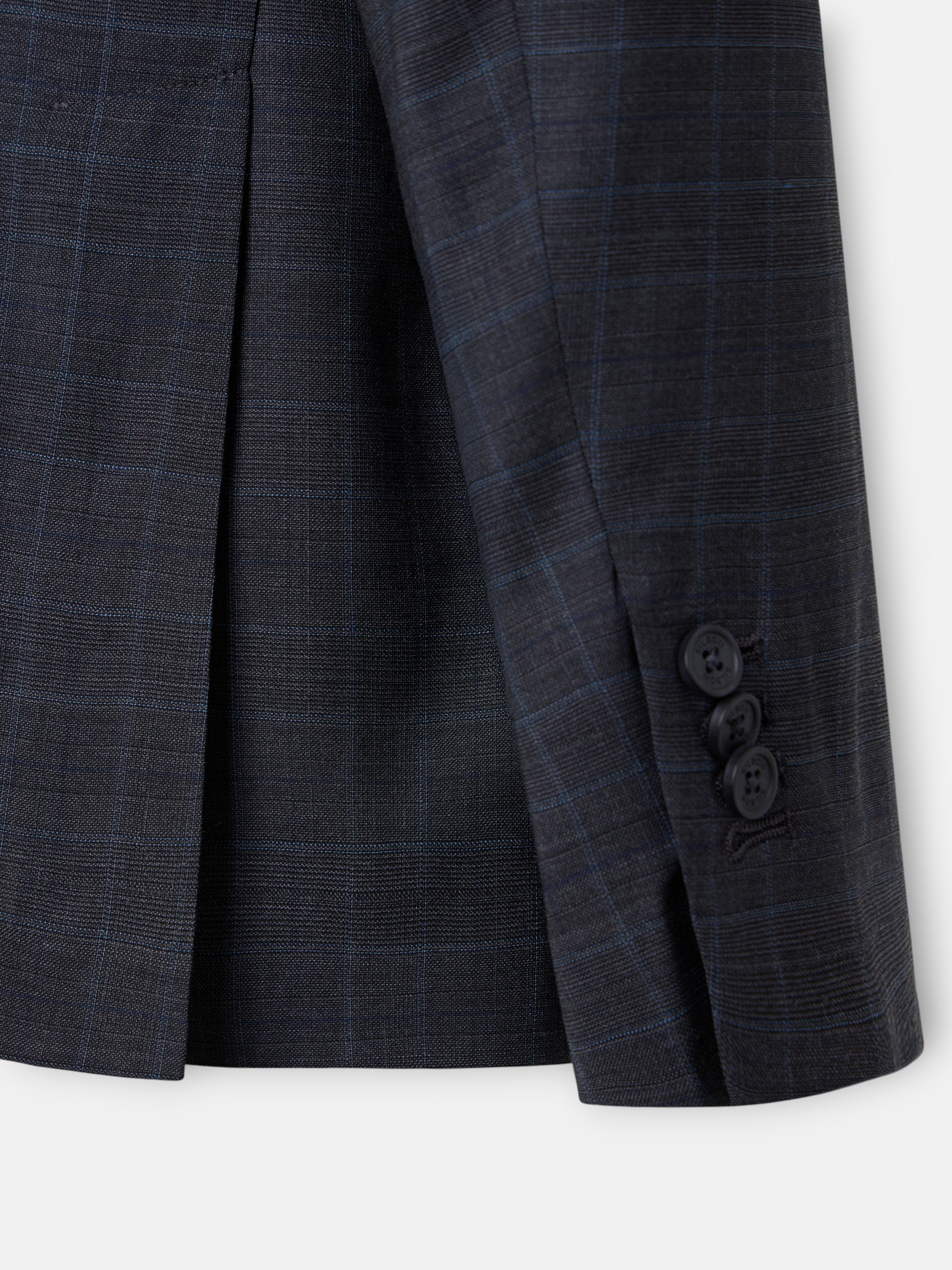 Grey Prince of Wales suit jacket