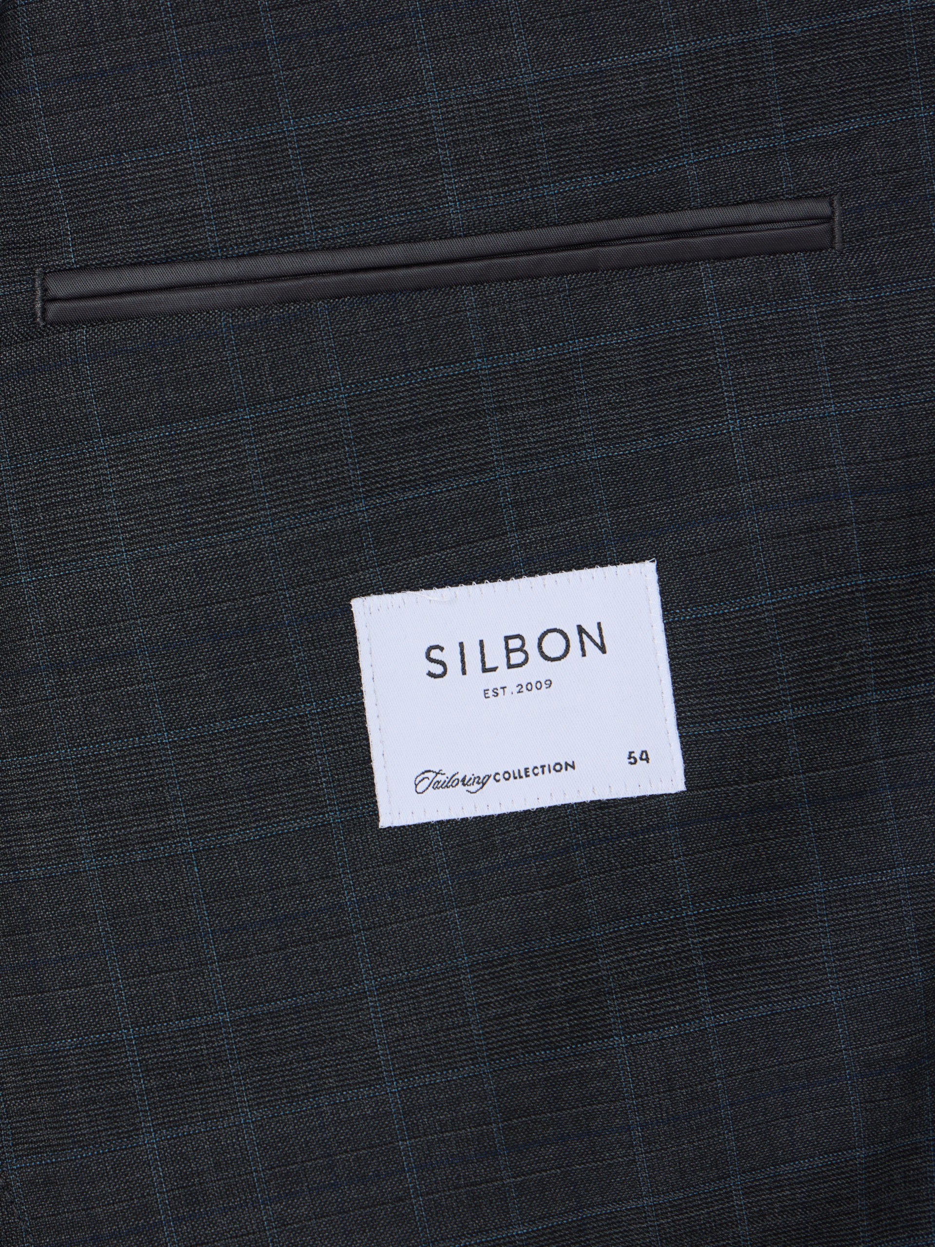 Grey Prince of Wales suit jacket