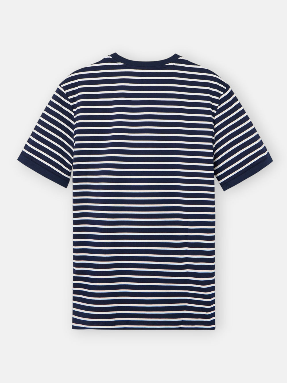 Camiseta marinera raya media azul