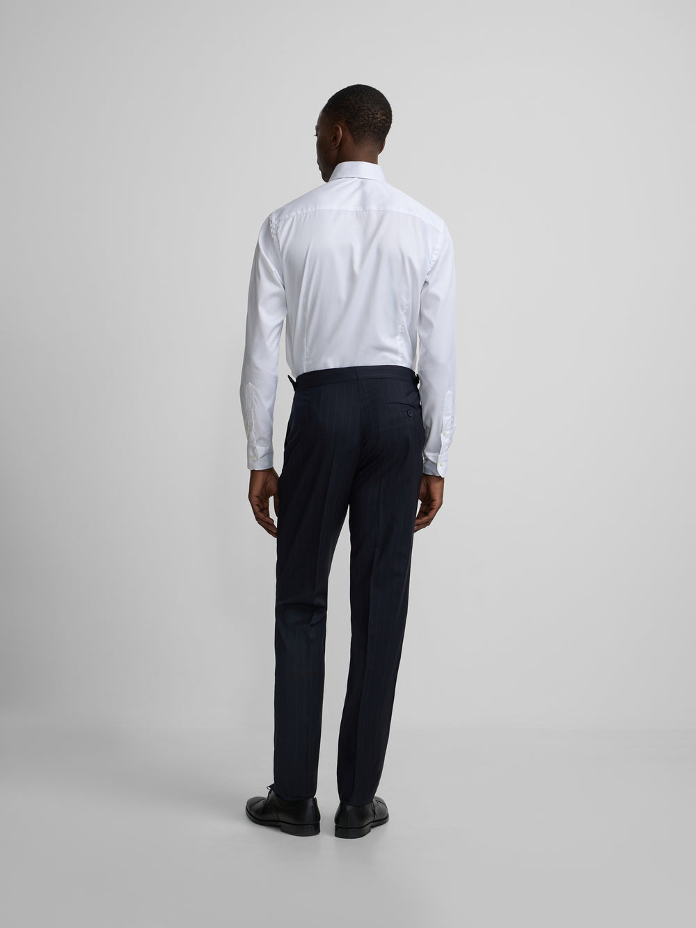 Pantalon traje raya diplomatica azul marino