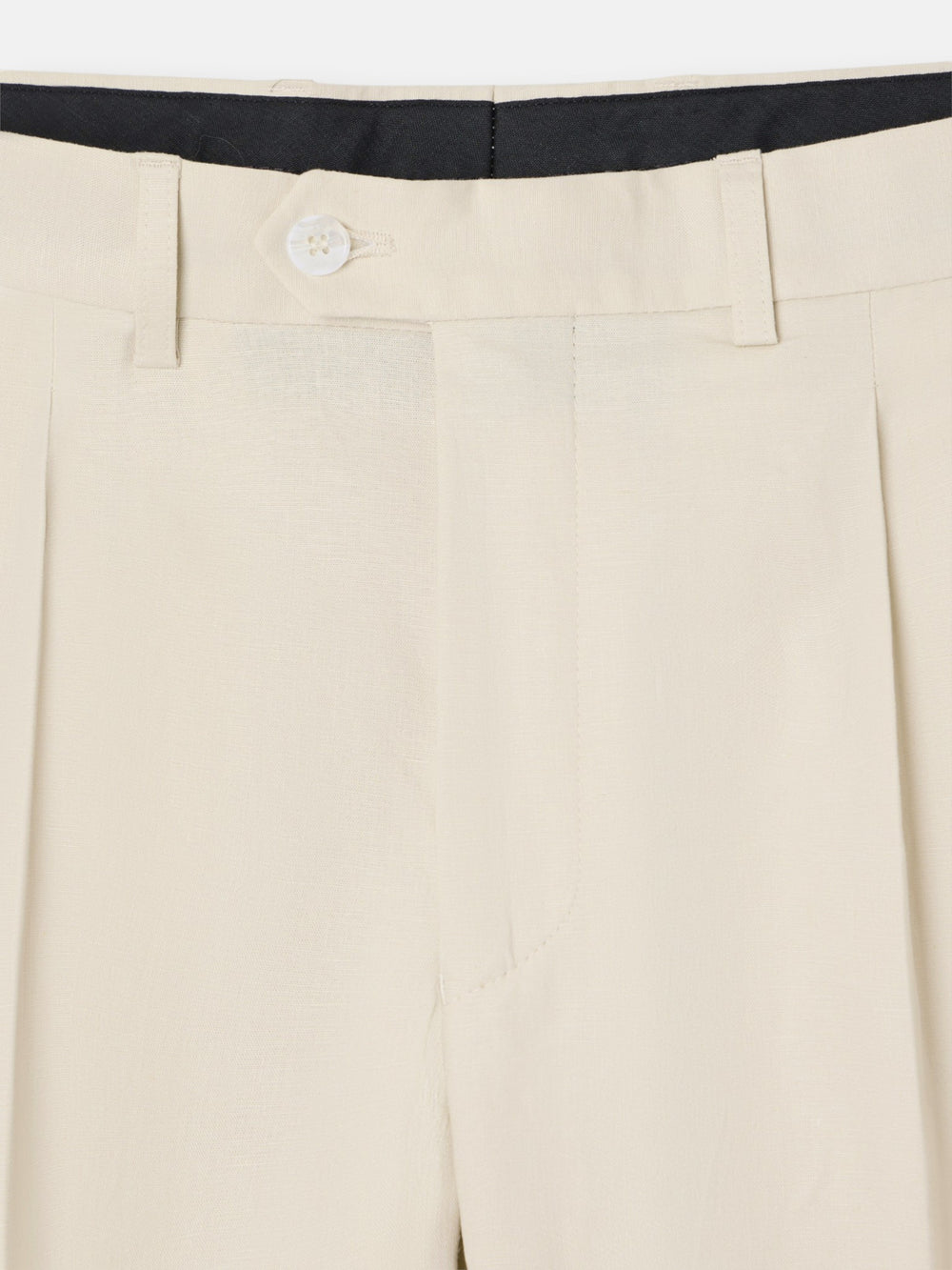 Pantalon traje unique lino piedra