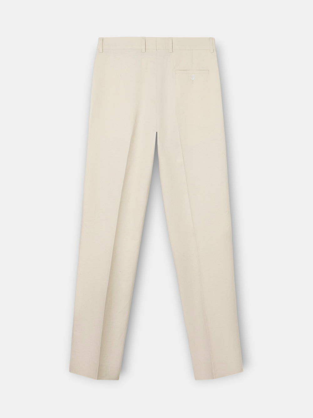 Pantalon traje unique lino piedra