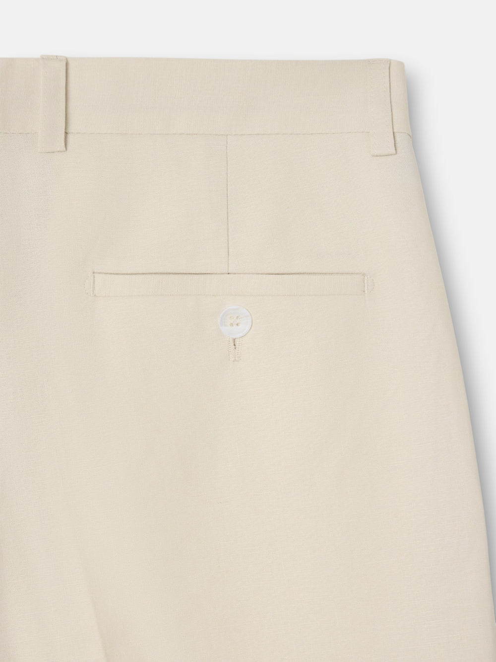 Pantalon traje unique lino piedra