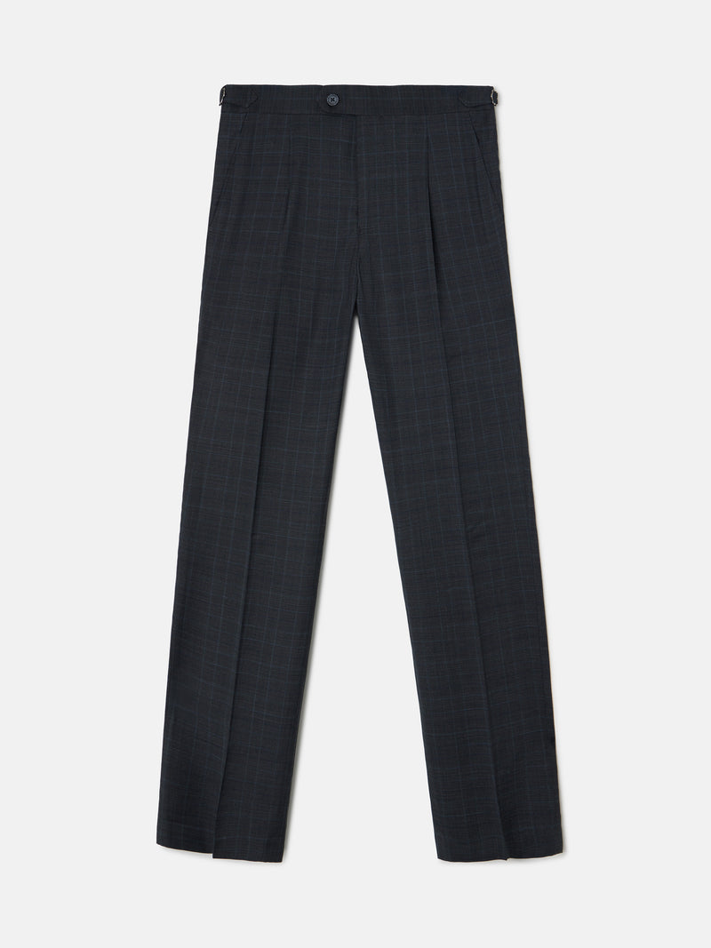 Pantalon de costume prince de Galles gris