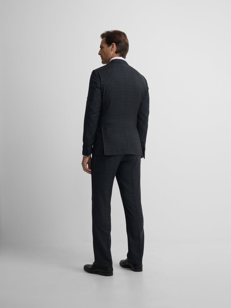 Pantalon de costume prince de Galles gris