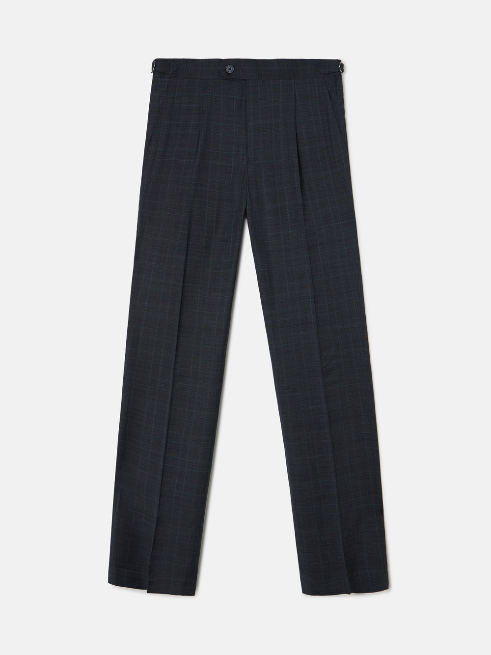 Pantalon traje principe de gales gris