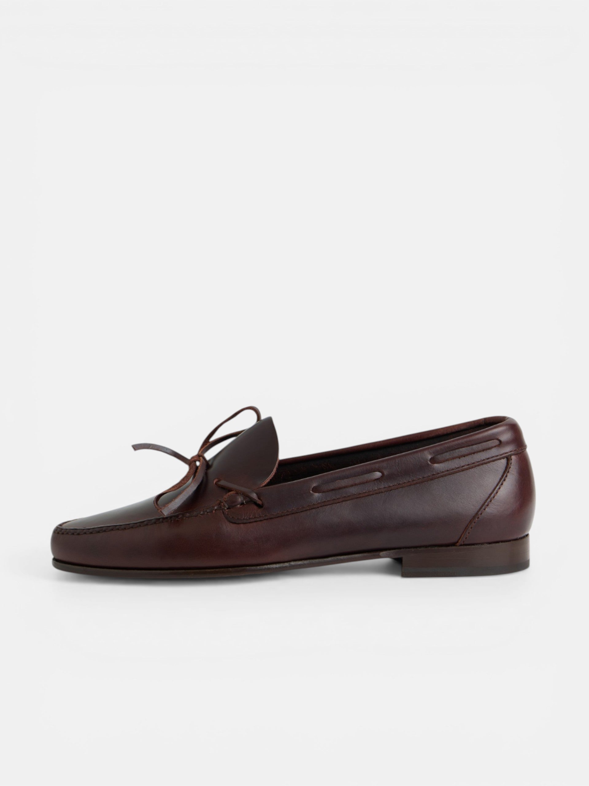 Sapato mocassim unique penny com laçada