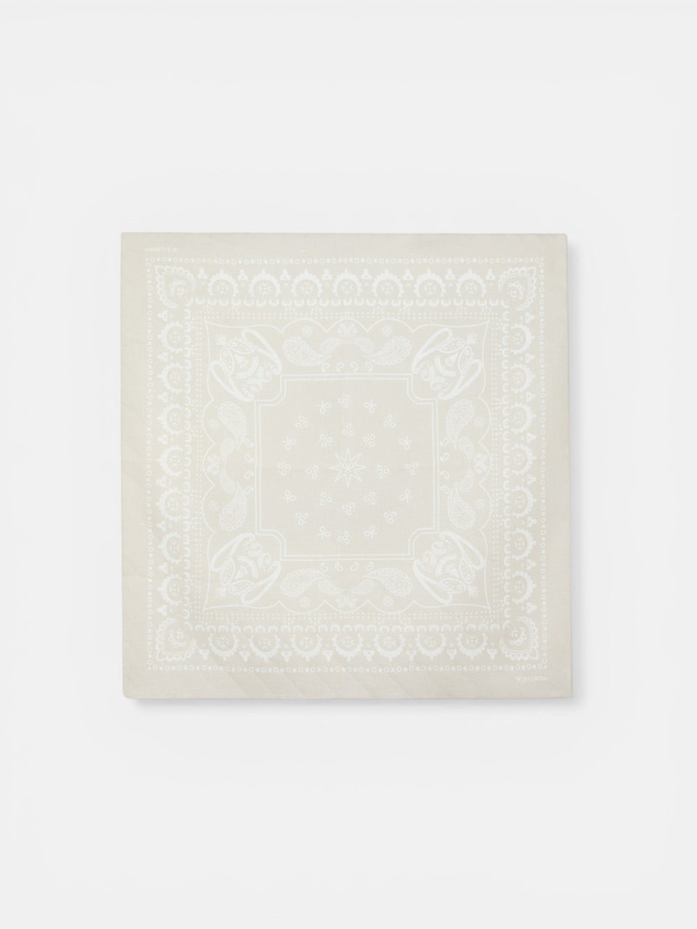 Bandana única bege