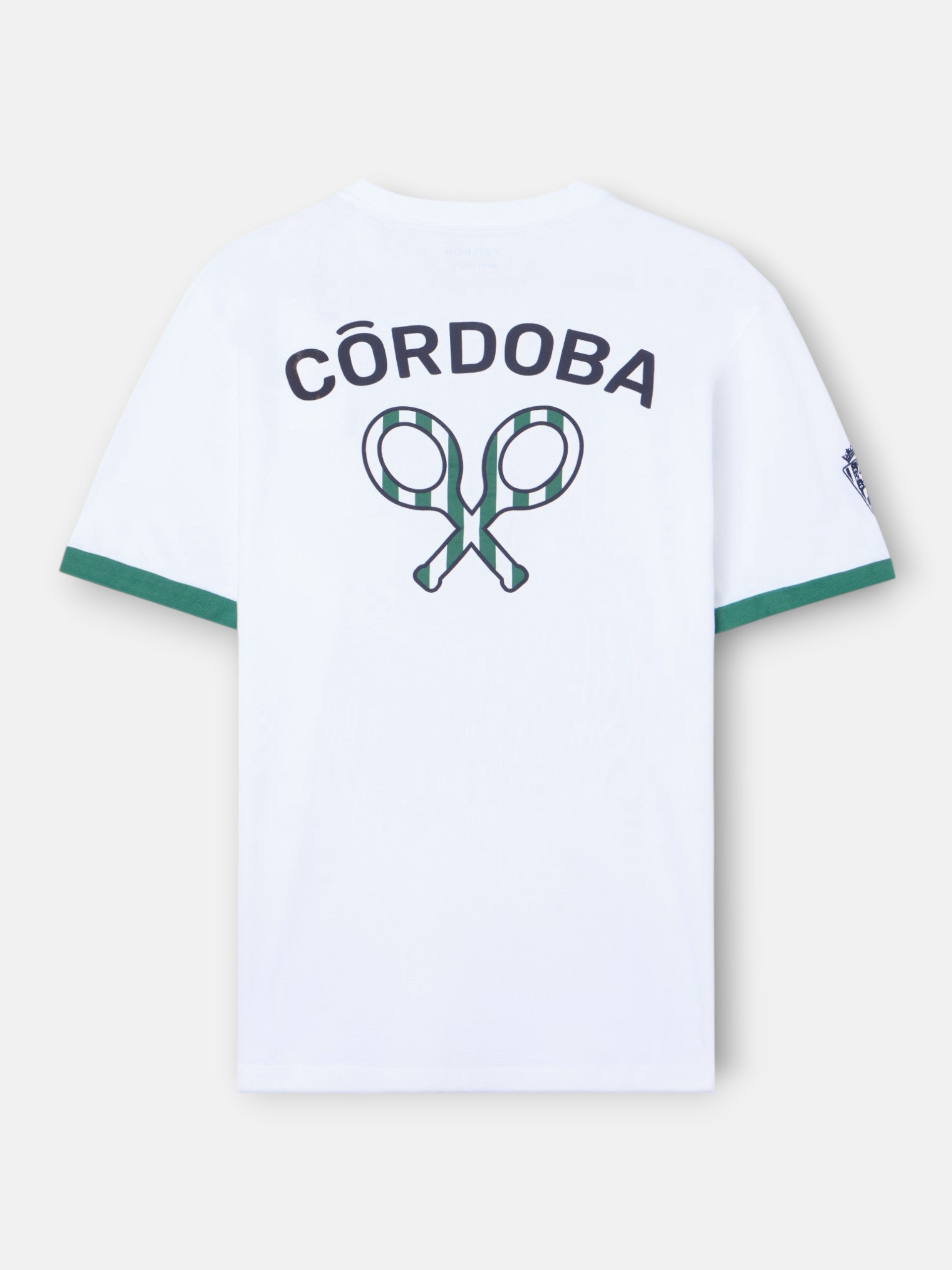 Camiseta silbon CCF blanca