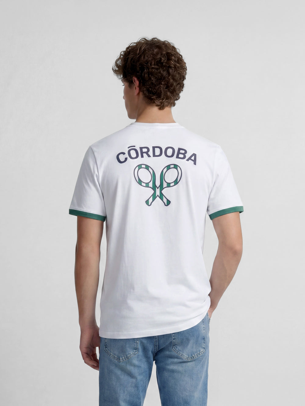 Camiseta silbon CCF blanca