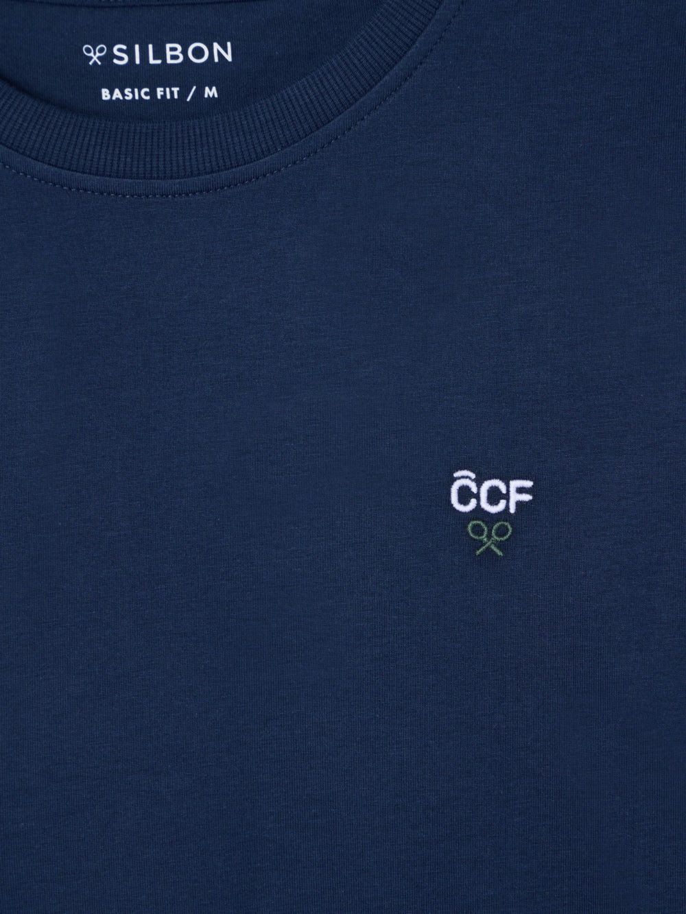Camiseta silbon CCF azul marino