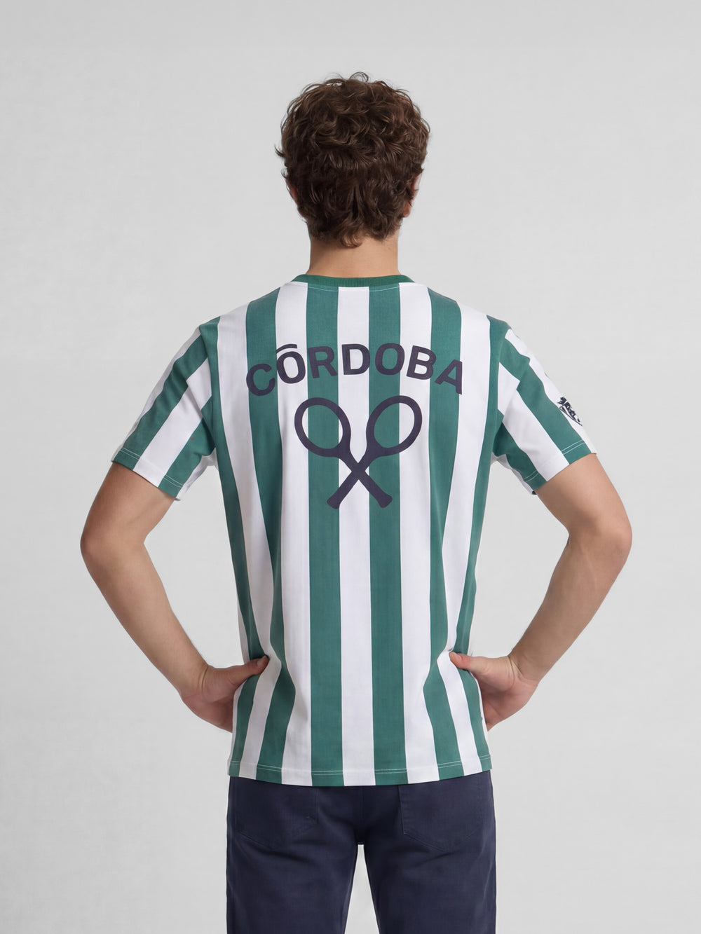 Camiseta silbon CCF franjas