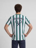 T-shirt Silbon CCF rayures