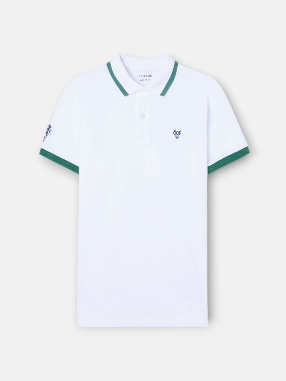 Polo silbon CCF blanco