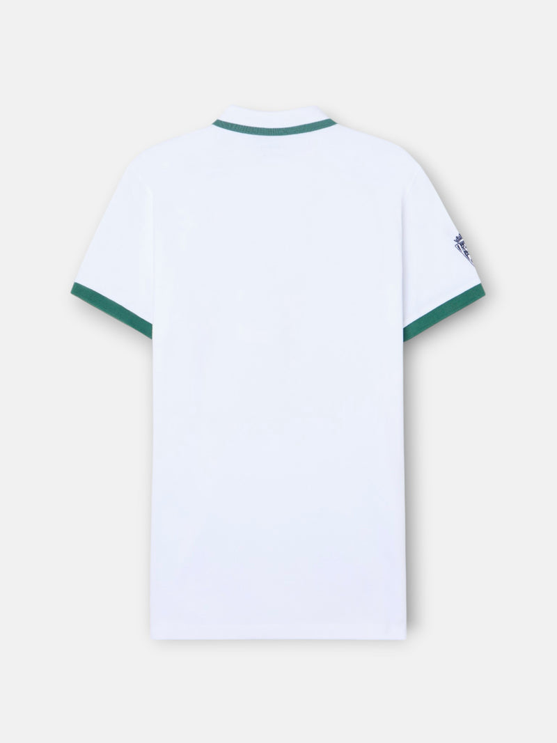 Polo Silbon CCF blanc
