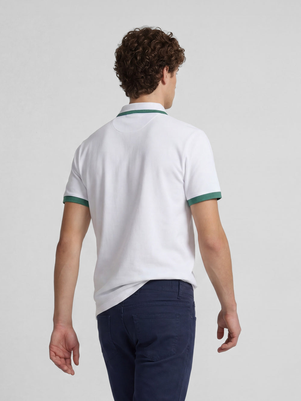 Polo silbon CCF blanco