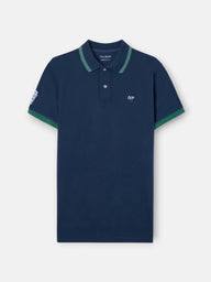 Polo Silbon CCF bleu marine