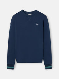 Sweat-shirt Silbon CCF bleu marine