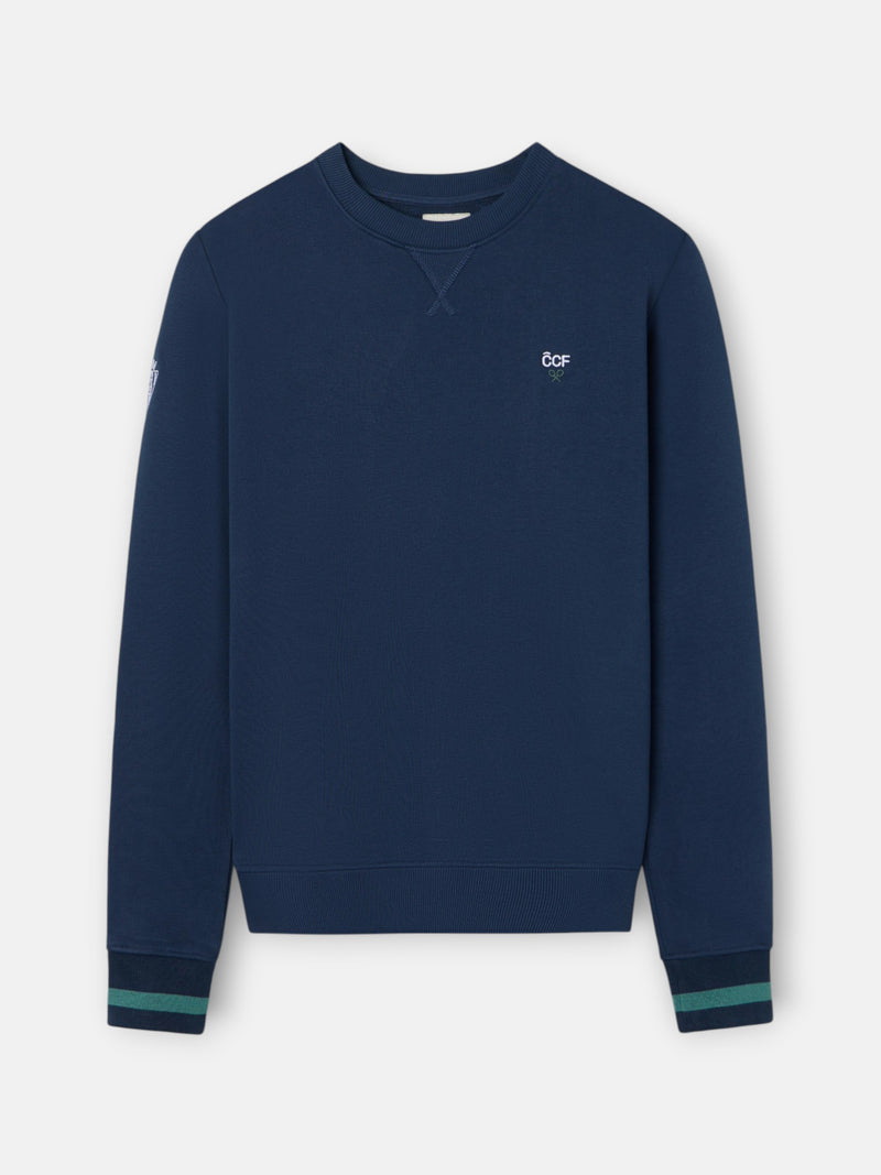 Sweat-shirt Silbon CCF bleu marine