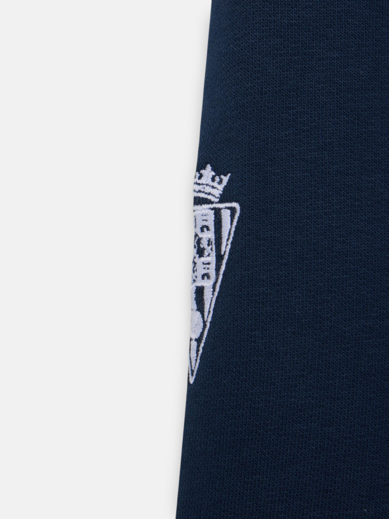 Sweat-shirt Silbon CCF bleu marine