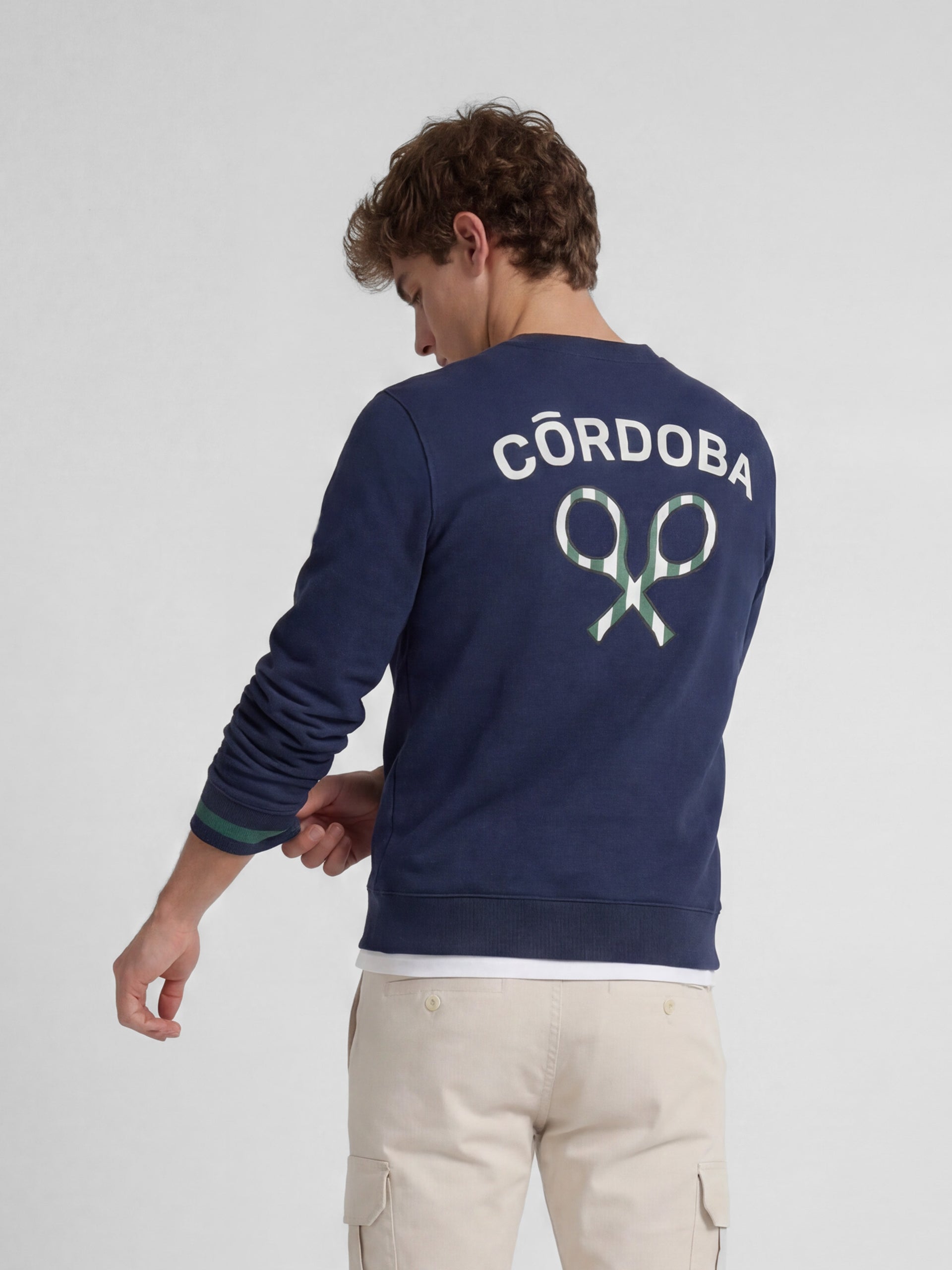 Sweatshirt Silbon CCF azul-marinho