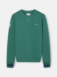 Sweat-shirt Silbon CCF vert