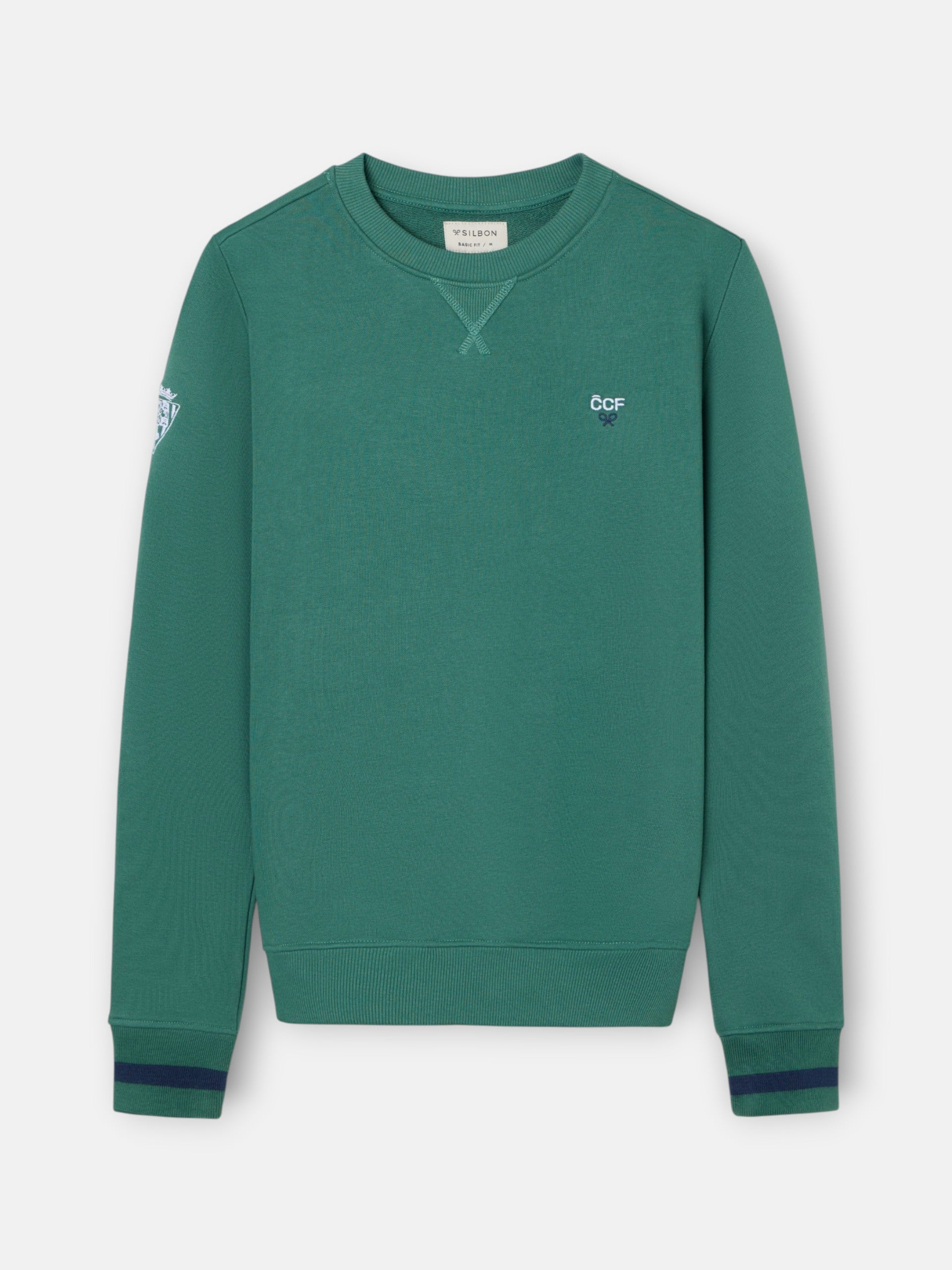 Sudadera silbon CCF verde