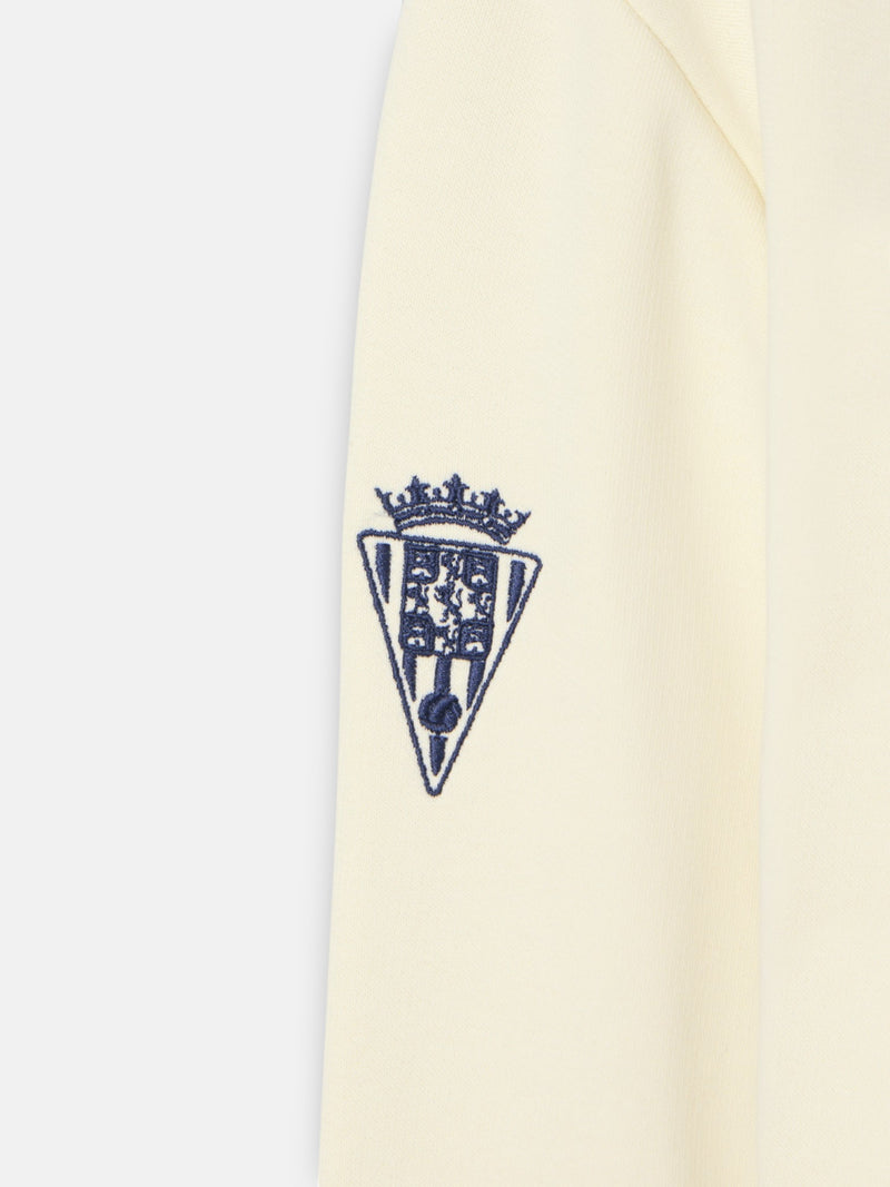 Sweat-shirt Silbon CCF crème