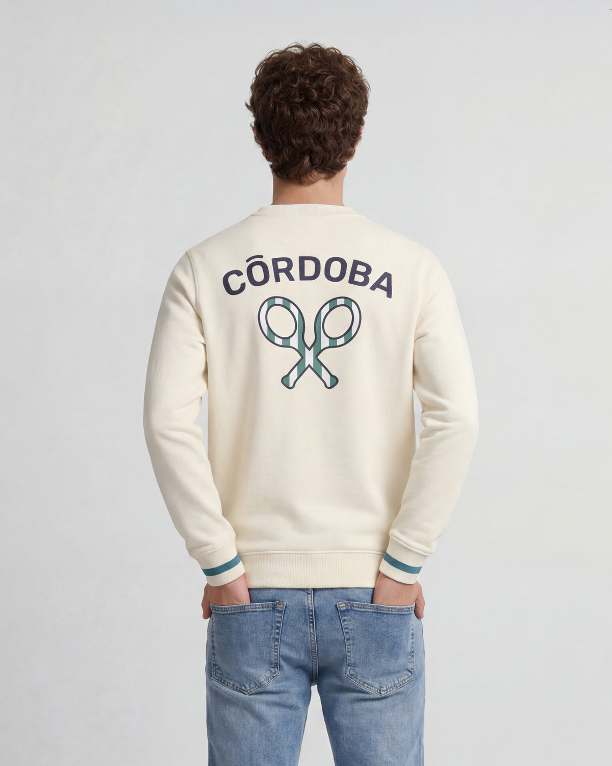 Sweatshirt Silbon CCF creme