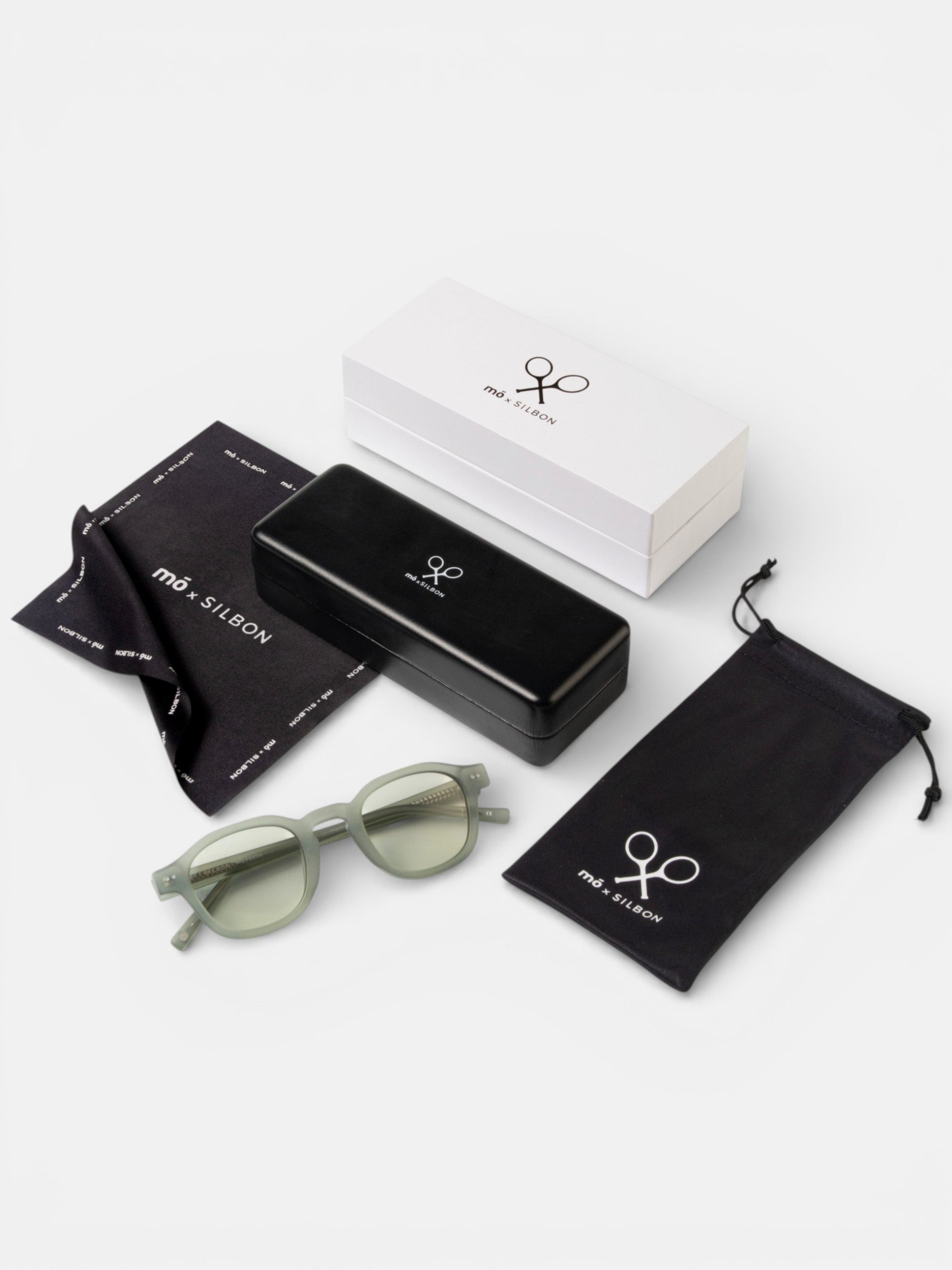 MOxSILBON Perth matte green sunglasses