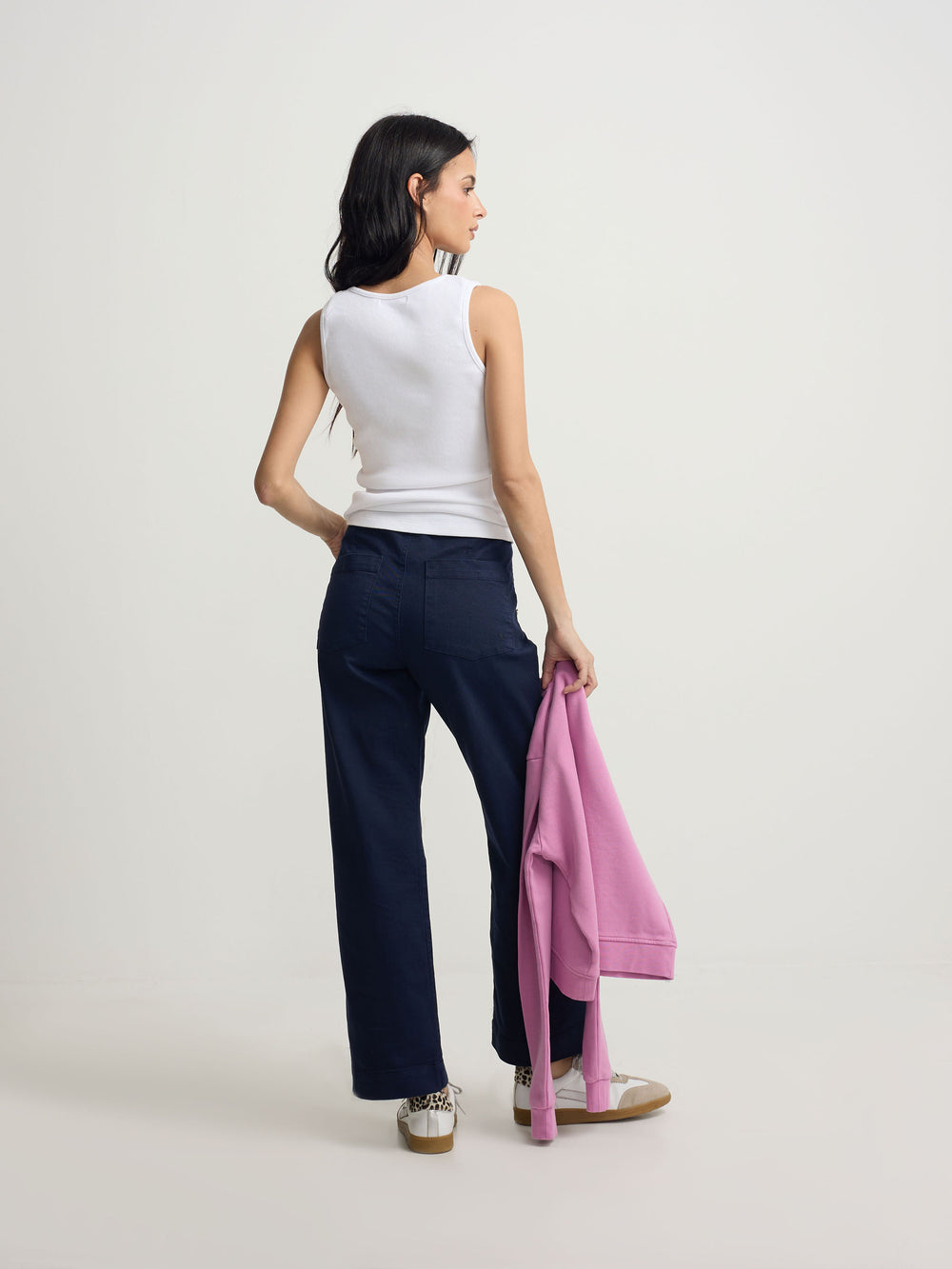 Camisola de mulher tank silbon apliques branca