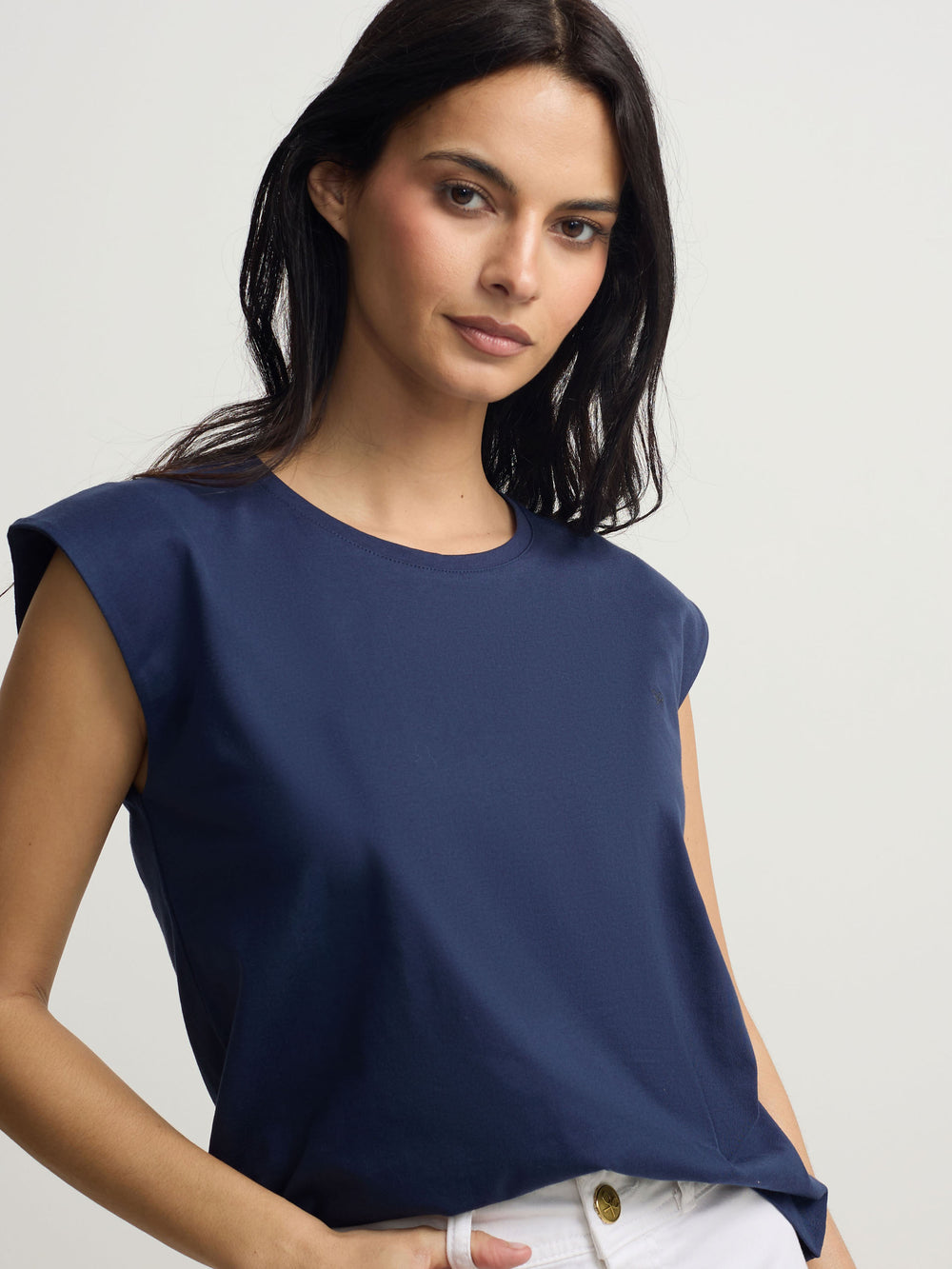 T-shirt femme sun bleu