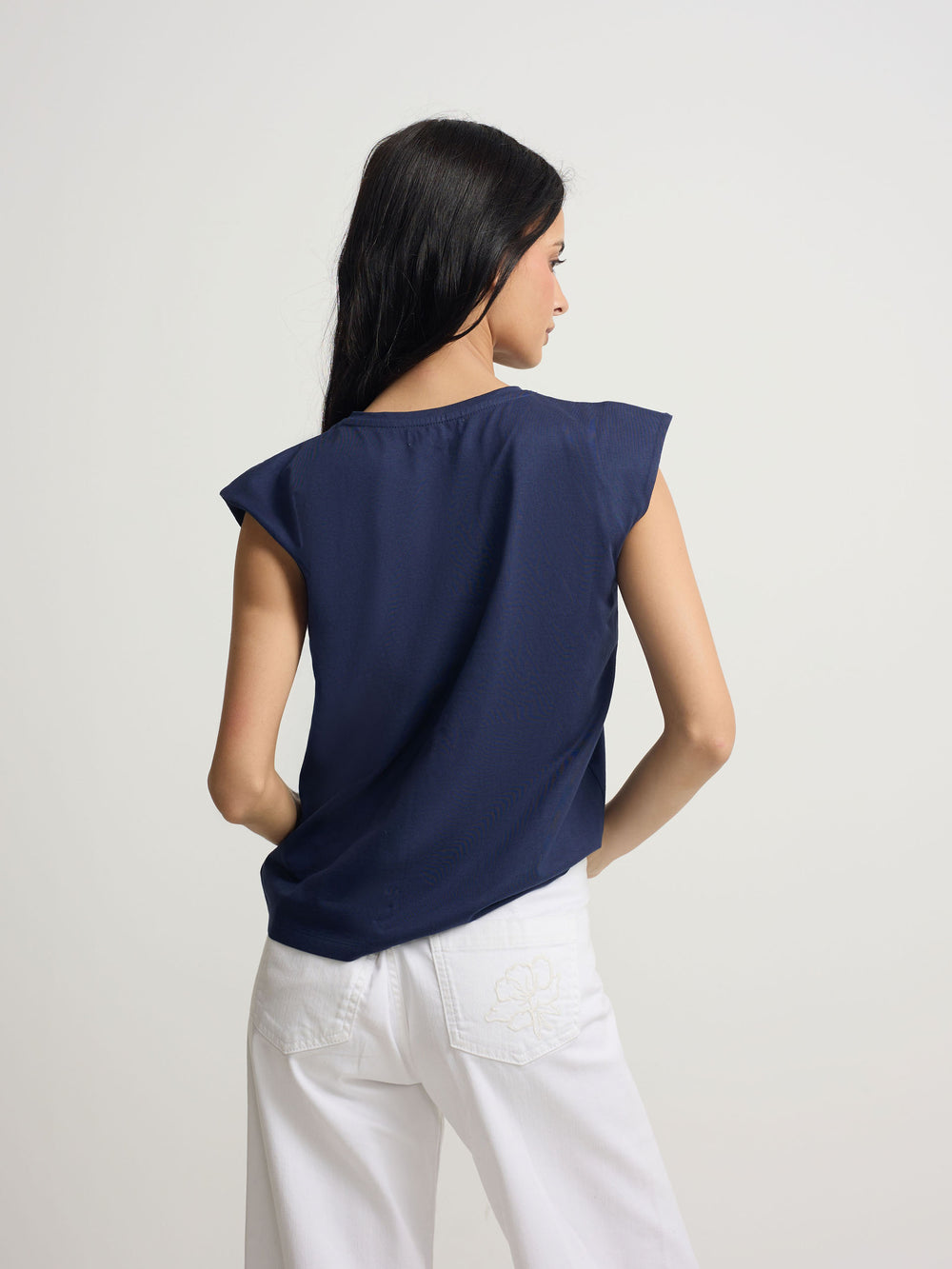 T-shirt femme sun bleu