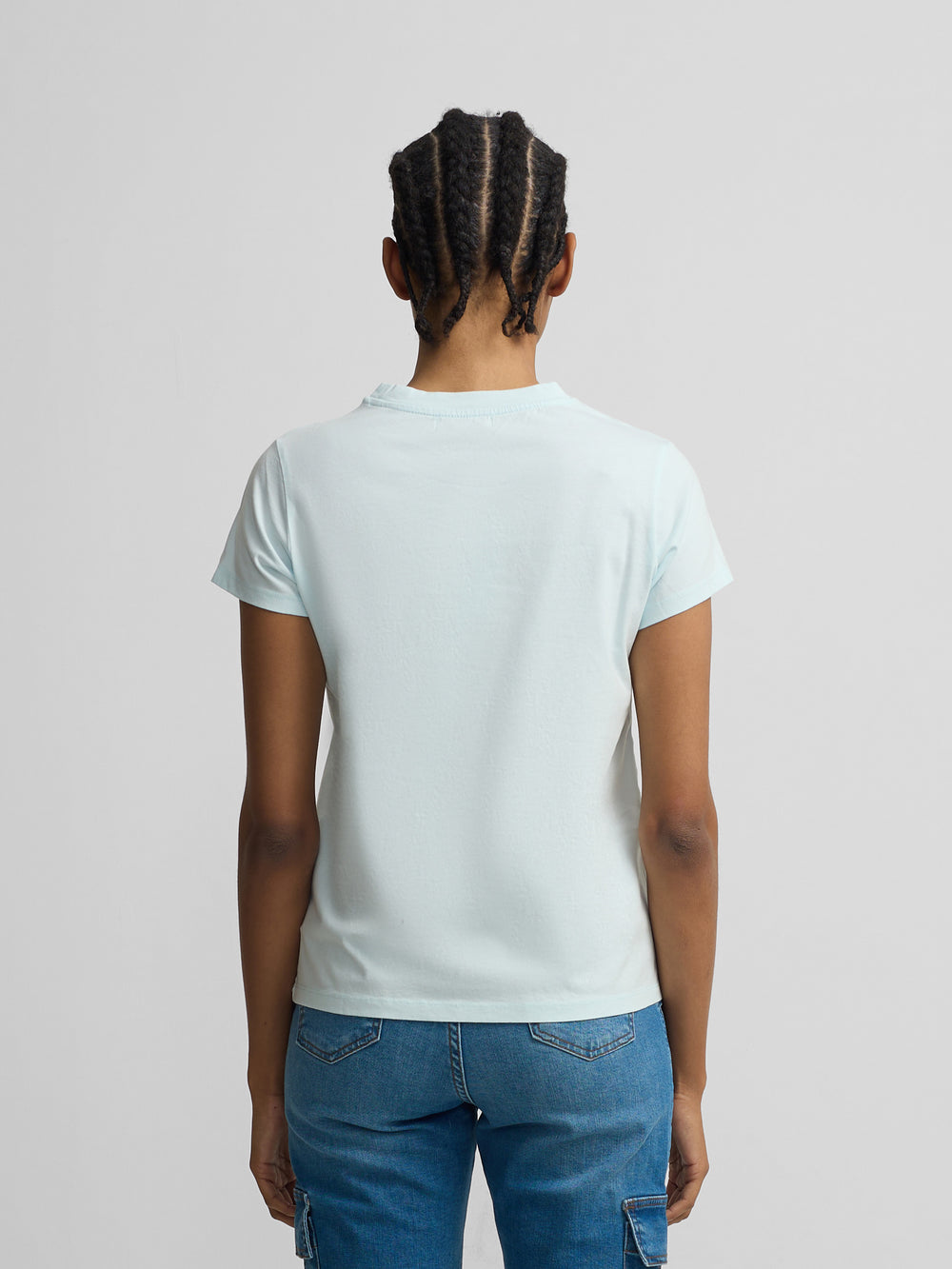 T-shirt mulher clássica raquete verde